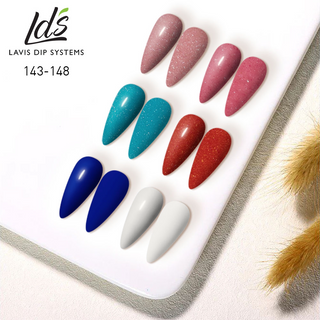 LDS Healthy Gel Color Set (6 colors): 143 to 148