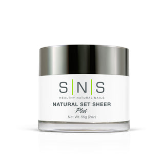 SNS Natural Set Sheer Dipping Powder Pink & White - 2 oz