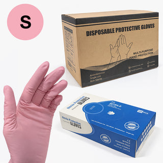 Nitrile Protective Disposable Gloves - Size S (Box)
