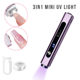 Classy Nail 3in1 Mini UV Light - Purple