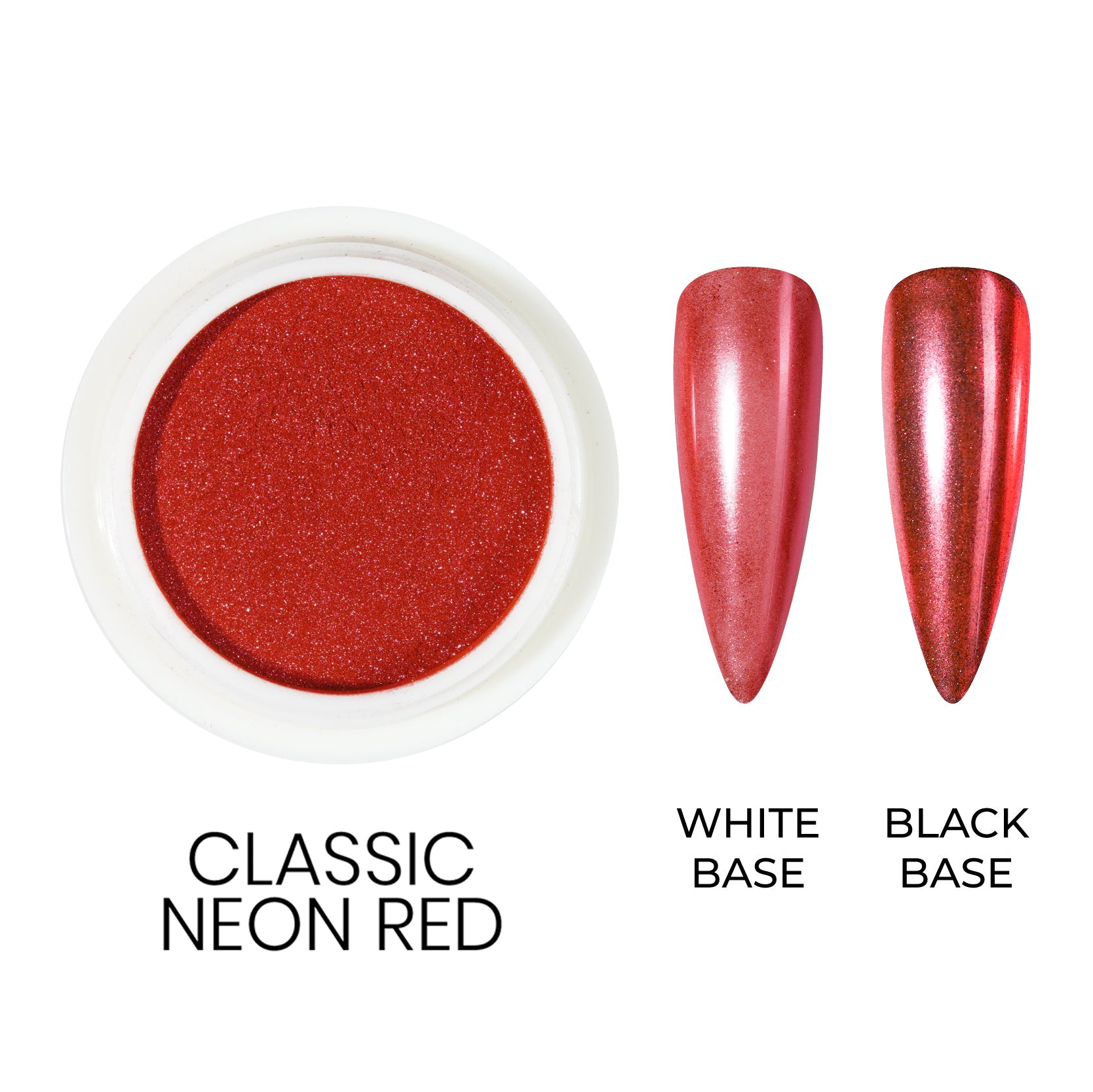 LAVIS Chrome Classic - Neon Red - 0.5gr