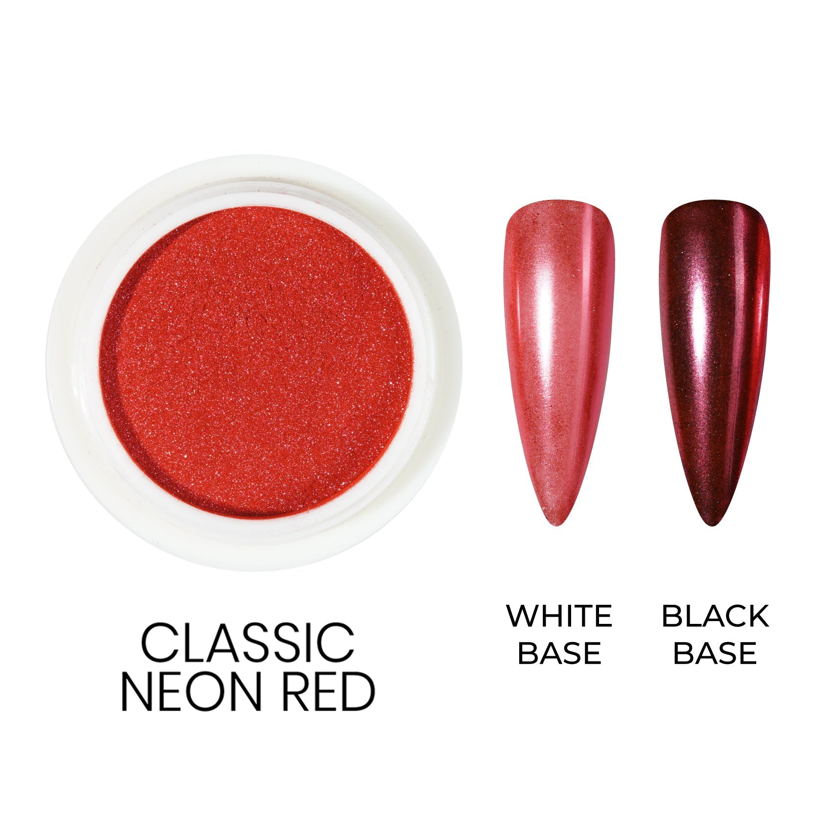 LAVIS Chrome Classic - Neon Red - 0.5gr