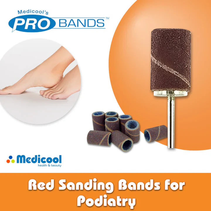 Medicool - Red Sanding Band Grit #Medium