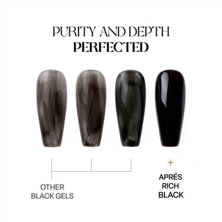 Apres Gel Color - Rick Black - 15ml
