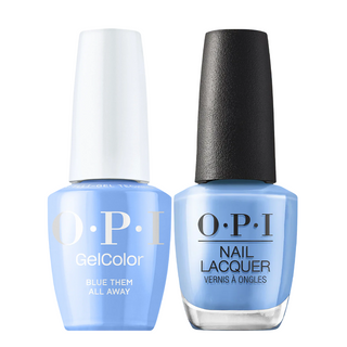 OPI Gel Nail Polish - S058 Blue Them All Away
