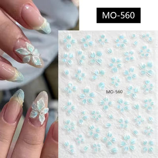 3D Nail Art Stickers MO557 - MO562