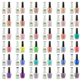 SNS Pro Gel Nail Polish Duo Set 36 Colors - Board 1 Burgundy (001 - 036)