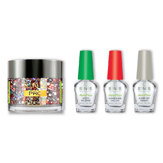 SNS Dip Powder Combo - Liquid Set & 066-WW31-ICE GARDEN