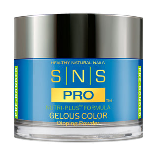 SNS Pro Dipping Powder - 116 LG-04- BLUE CURACAO - Beige Collection