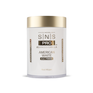 SNS 4-in-1 Pink & White Powder 16oz - American White