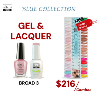 SNS Pro Gel Nail Polish Duo Set 36 Colors - Board 3 (073-108)