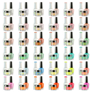 SNS Pro 3 in 1 - Board 1 Beige (001 - 036) - Dip, Gel & Lacquer Matching