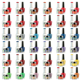 SNS Pro 4 in 1 - Board 4 Pink Collection (109 - 144) - Dip, Gel & Lacquer Matching