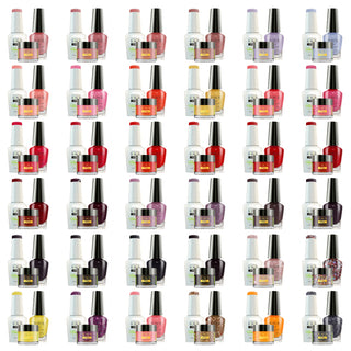 SNS Pro 4 in 1 - Board 2 (037- 072) - Dip & Acrylic, Gel & Lacquer Matching