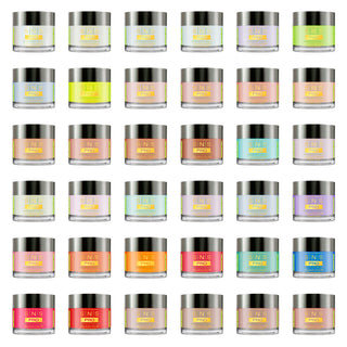 SNS Pro Dipping & Acrylic Powder - Set 36 Colors - Board 1 (001 - 036)