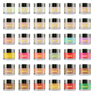 SNS Pro Dipping & Acrylic Powder - Set 36 Colors - Board 3 (073-108)
