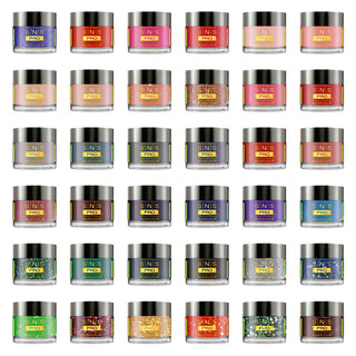 SNS Pro Dipping & Acrylic Powder - Set 36 Colors - Board 4 (109-144)