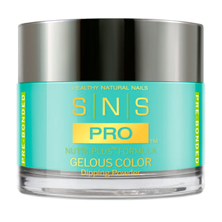 SNS Pro Dipping Powder - 028 HH27 - BLUE LAGOON - Burgundy Collection