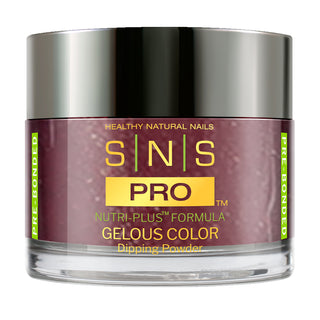  SNS Pro Dipping Powder - 063 WW13 - SECRET SANTA - Burgundy Collection