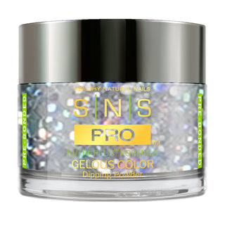 SNS Pro Dipping Powder - 069 HH06 - SILVER PAGODA - Burgundy Collection