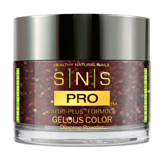 SNS Pro Dipping Powder - 071 WW15 - ICE STORM - Burgundy Collection