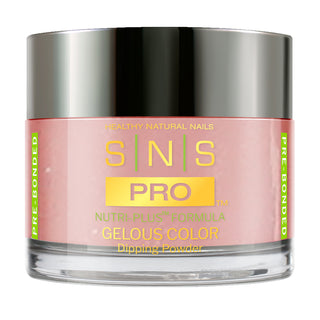 SNS Pro Dipping Powder - 076 NC24 - JITTERBUD - Burgundy Collection
