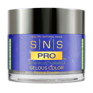 SNS Pro Dipping Powder - 127 BM33 - CHINA ASTER - Burgundy