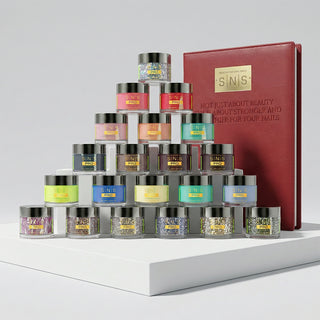 SNS Pro Dipping Powder - Set 144 Colors - Burgundy Collection