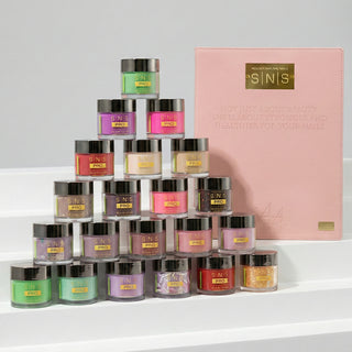 SNS Pro Dipping & Acrylic Powder - Set 144 Colors - Pink Collection