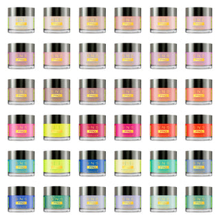 SNS Pro Dipping Powder - Set 36 Colors - Board 3 Burgundy (073 - 108)