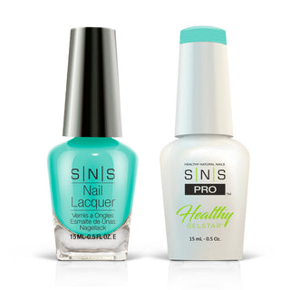 SNS Pro Gel Nail Polish Duo - 023 SG-14- BLUE LAGOON