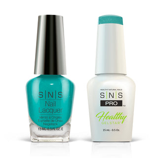 SNS Pro Gel Nail Polish Duo - 018 HH-32 - RENDEZVOUS BAY - Burgundy