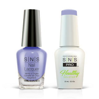 SNS Pro Gel Nail Polish Duo - 025 HH-08- LAVENDER OIL MASSAGE - Burgundy