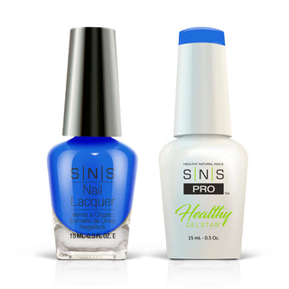  SNS Pro Gel Nail Polish Duo - 030 BOS-06- WIND BLEW - Burgundy