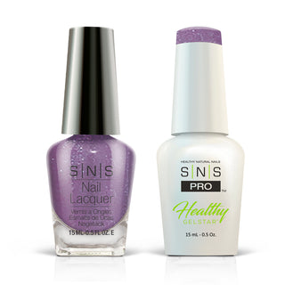 SNS Pro Gel Nail Polish Duo - 035 BOS-17- PALE ORCHID - Burgundy