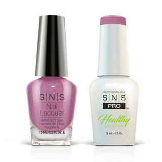 SNS Pro Gel Nail Polish Duo - 037 BM-35- IMPATIENS - Burgundy 