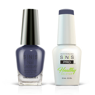 SNS Pro Gel Nail Polish Duo - 040 WW-30- PLUM PUDDING - Burgundy