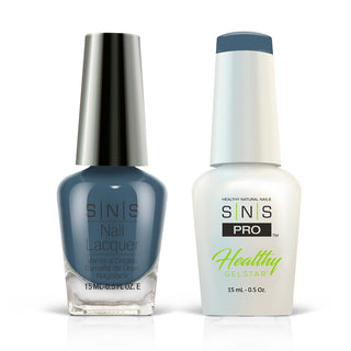 SNS Pro Gel Nail Polish Duo - 055 WW-18- SNOW SHOE - Burgundy Collection
