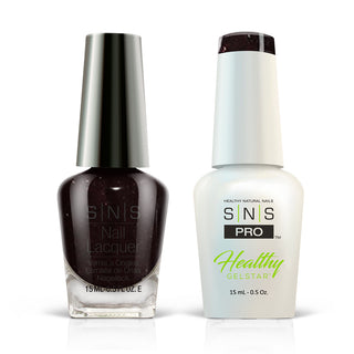 SNS Pro Gel Nail Polish Duo - 062 IS-33- CRARY HALLOWEEN - Burgundy Collection