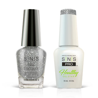 SNS Pro Gel Nail Polish Duo - 067 DC-01- DEEP SATISFACTION - Burgundy Collection