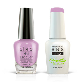 SNS Pro Gel Nail Polish Duo - 084 BM06 - KYOTO CHERRY BLOSSOM - Burgundy Collection