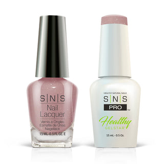 SNS Pro Gel Nail Polish Duo - 085 N30 - ENOUGH SMALL TALK - Burgundy Collection