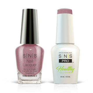SNS Pro Gel Nail Polish Duo - 087 BOS09 - LAVENDER FIELD - Burgundy Collection