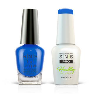 SNS Pro Gel Nail Polish Duo - 099 LV01 - SACRE BLEU - Burgundy Collection