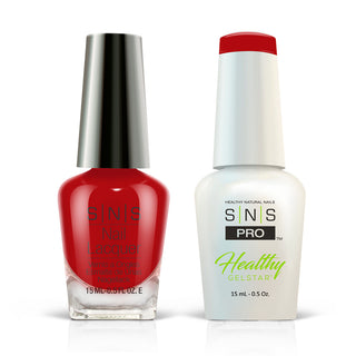 SNS Pro Gel Nail Polish Duo - 118 HM23 - ELEPHANT VILLAGE - Burgundy Collection