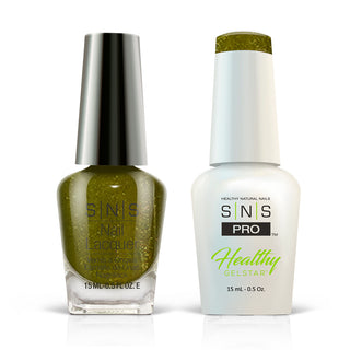 SNS Pro Gel Nail Polish Duo - 126 HM03 - TROPICAL SUNSET - Burgundy Collection
