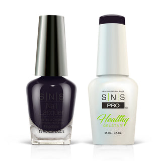 SNS Pro Gel Nail Polish Duo - 134 BOS13 - INK TATTOO - Burgundy Collection