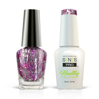 SNS Pro Gel Nail Polish Duo - 139 BM17 - MISS UNIVERSE BOUQUET - Burgundy Collection