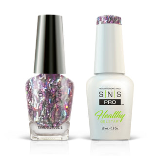 SNS Pro Gel Nail Polish Duo - 142 BM-17 - Pink Collection