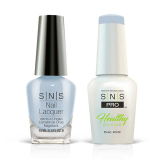 SNS Pro Gel Nail Polish Duo - 023 DR-11 BE CALM FOG